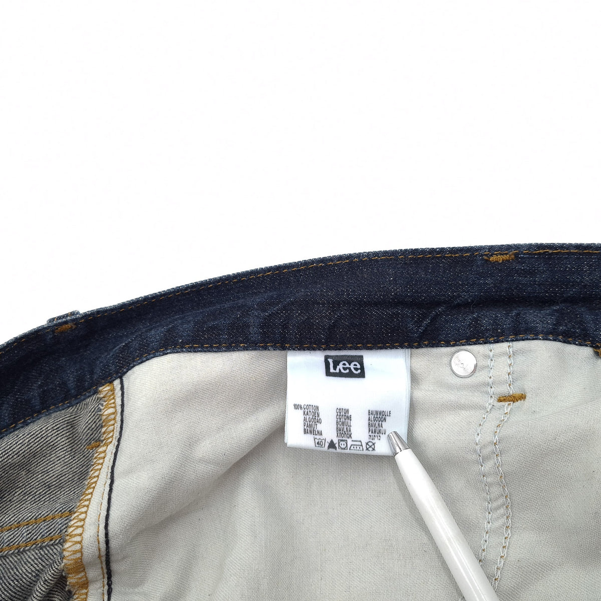 Vintage Lee Jeans Knox Men Regular Straight Size W36 L30, detail view 5, image 7 of 8