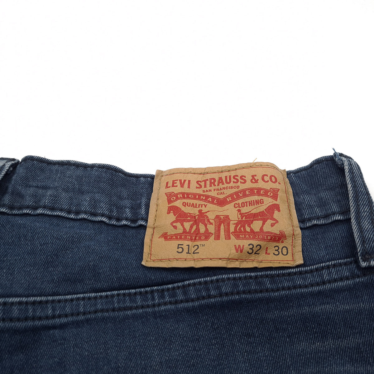 Levi's Jeans 512 Men Stretch Slim Tapered Size W32 L30, detail view 3, image 5 of 9