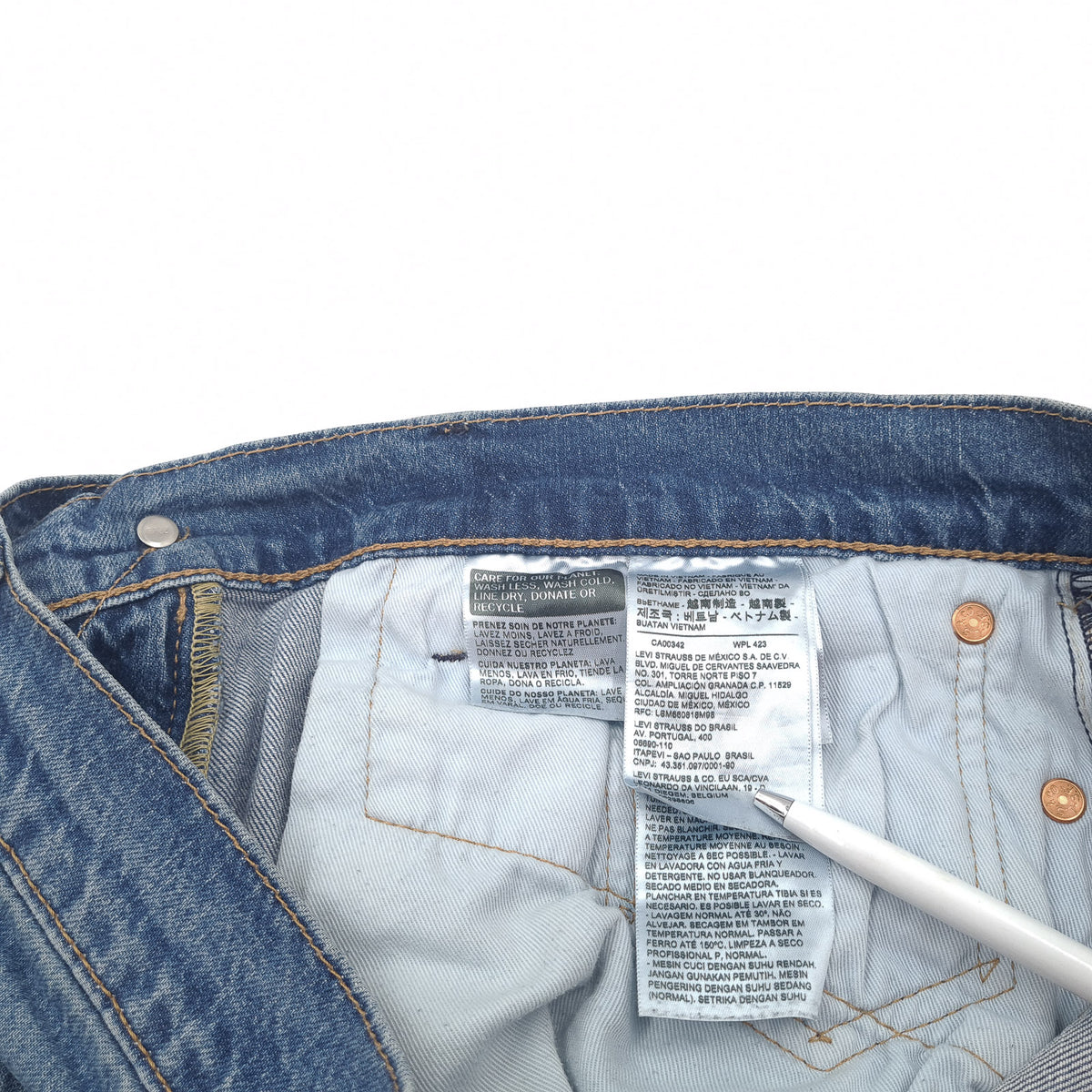 Levi's Jeans 511 Men Stretch Slim Straight Size W32 L30, detail view 6, image 8 of 10