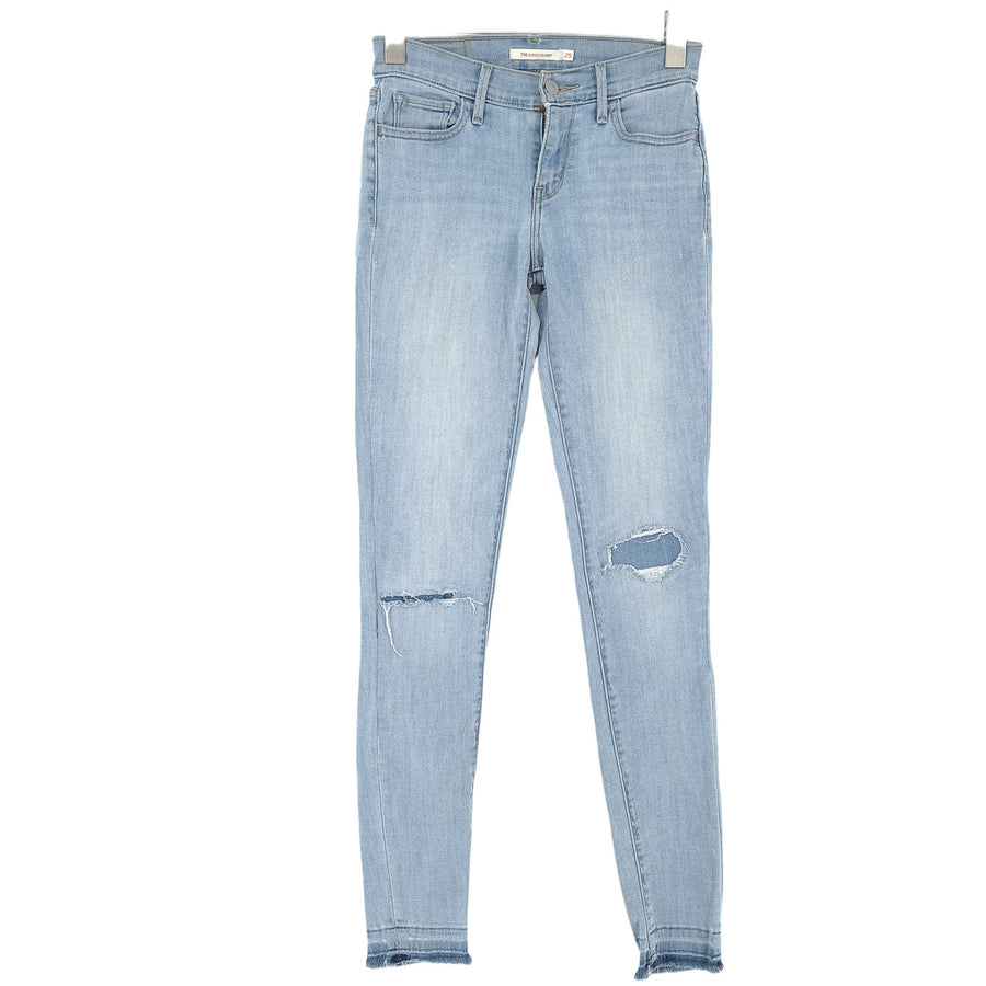 Vintage Levi's jean 710 Super skinny Femme stretch slim taille W25 L32