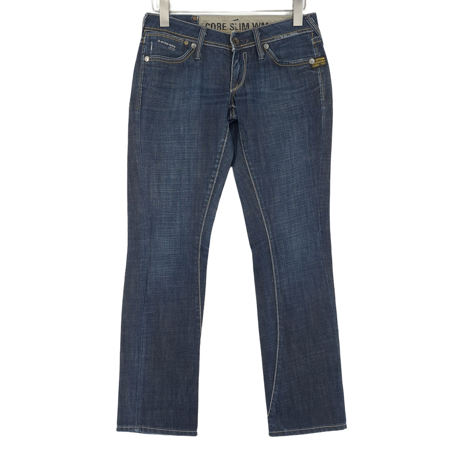 Vintage G-Star jean Core slim Femme droit taille W29 L32