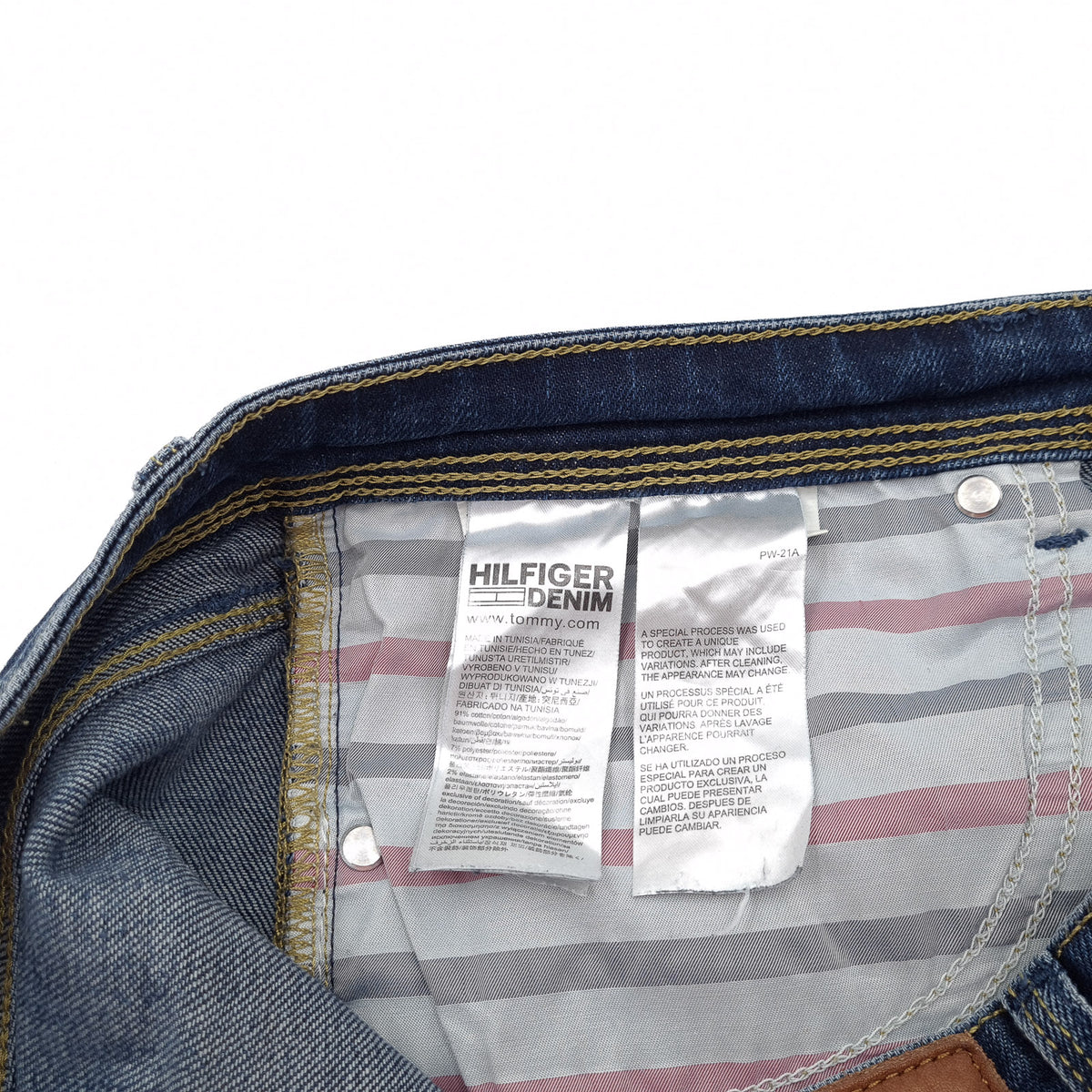 Tommy Hilfiger Jeans Slater Men Stretch Slim Straight Size W30 L32, detail view 7, image 9 of 10