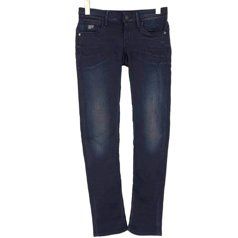 Vintage G-Star jean Midge Dumont droit Femme slim taille W28 L32