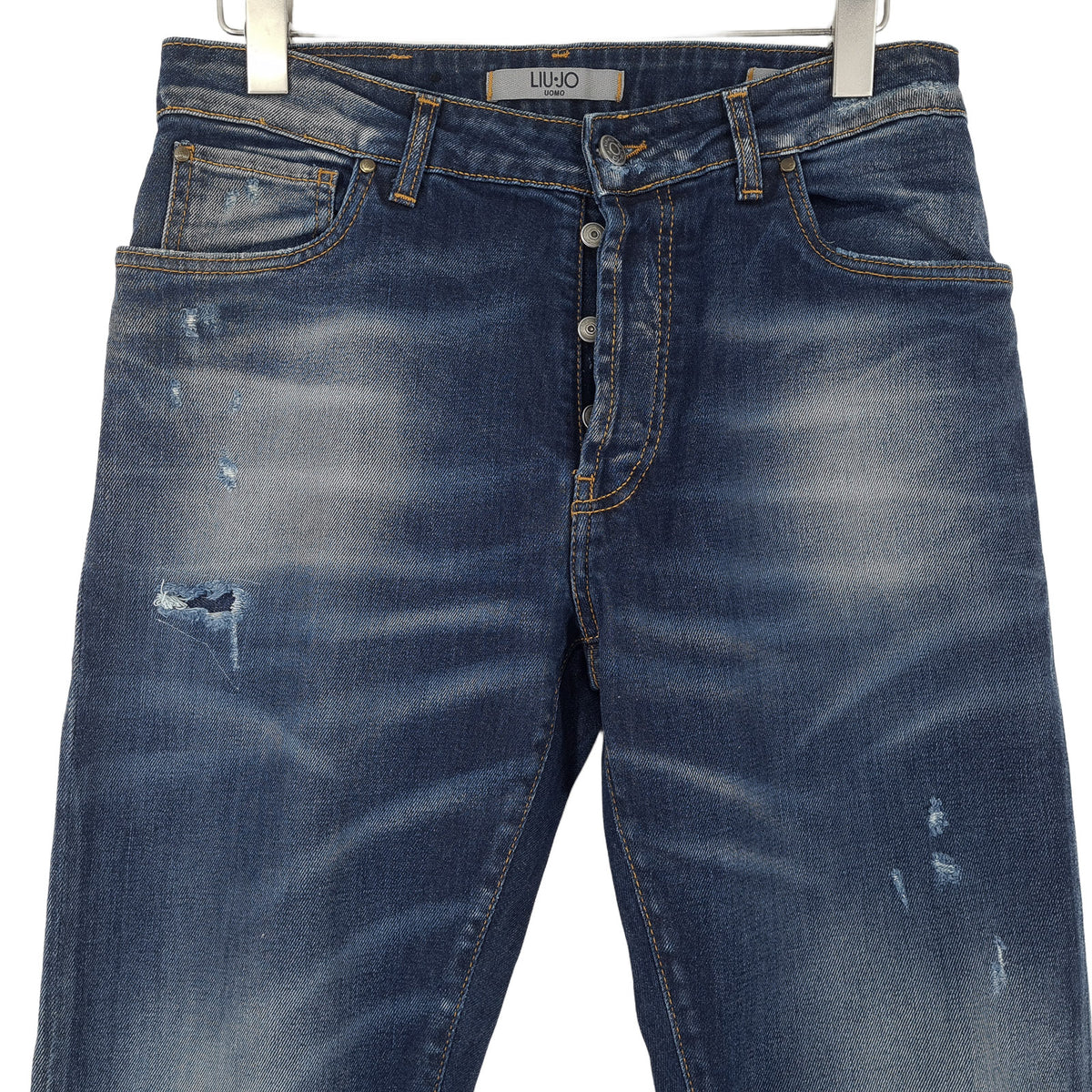 Liu Jo Jeans Slim Men Stretch Straight Size W32 L34, back view, image 2 of 10