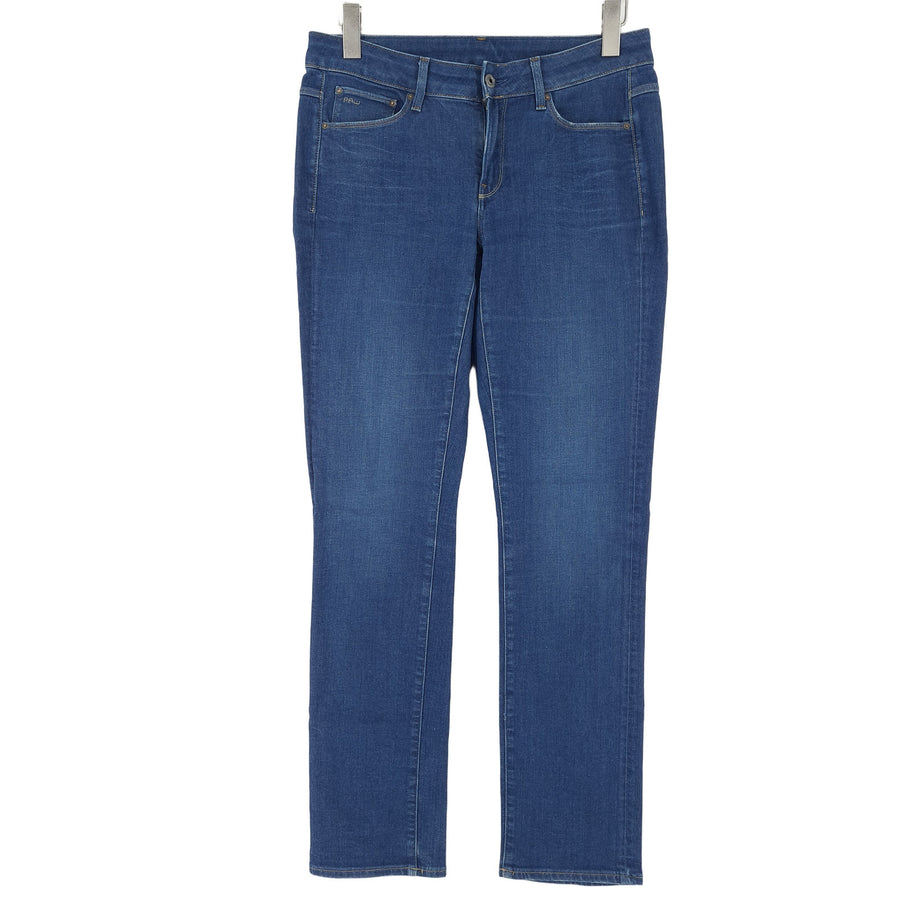 Vintage G-Star jean 3301 Contour High droit Femme classique taille W31 L34