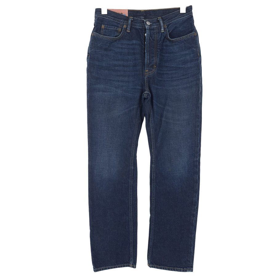 Vintage Acne Studios jean Log Dark bleu Femme droit taille W24 L28