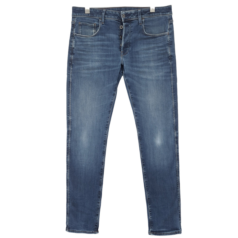 Vintage G-Star jean 3301 Deconstructed slim Homme skinny taille W33 L34