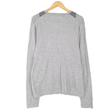 Tommy Hilfiger Vintage Mens Pullover Sweater Grey Cotton Argyle Classic Knit Size M, detail view 1, image 3 of 7