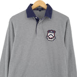 Gant Vintage Mens Sweatshirt Grey Cotton Classic Jumper Crew Sweat Casual Size M, back view, image 2 of 7