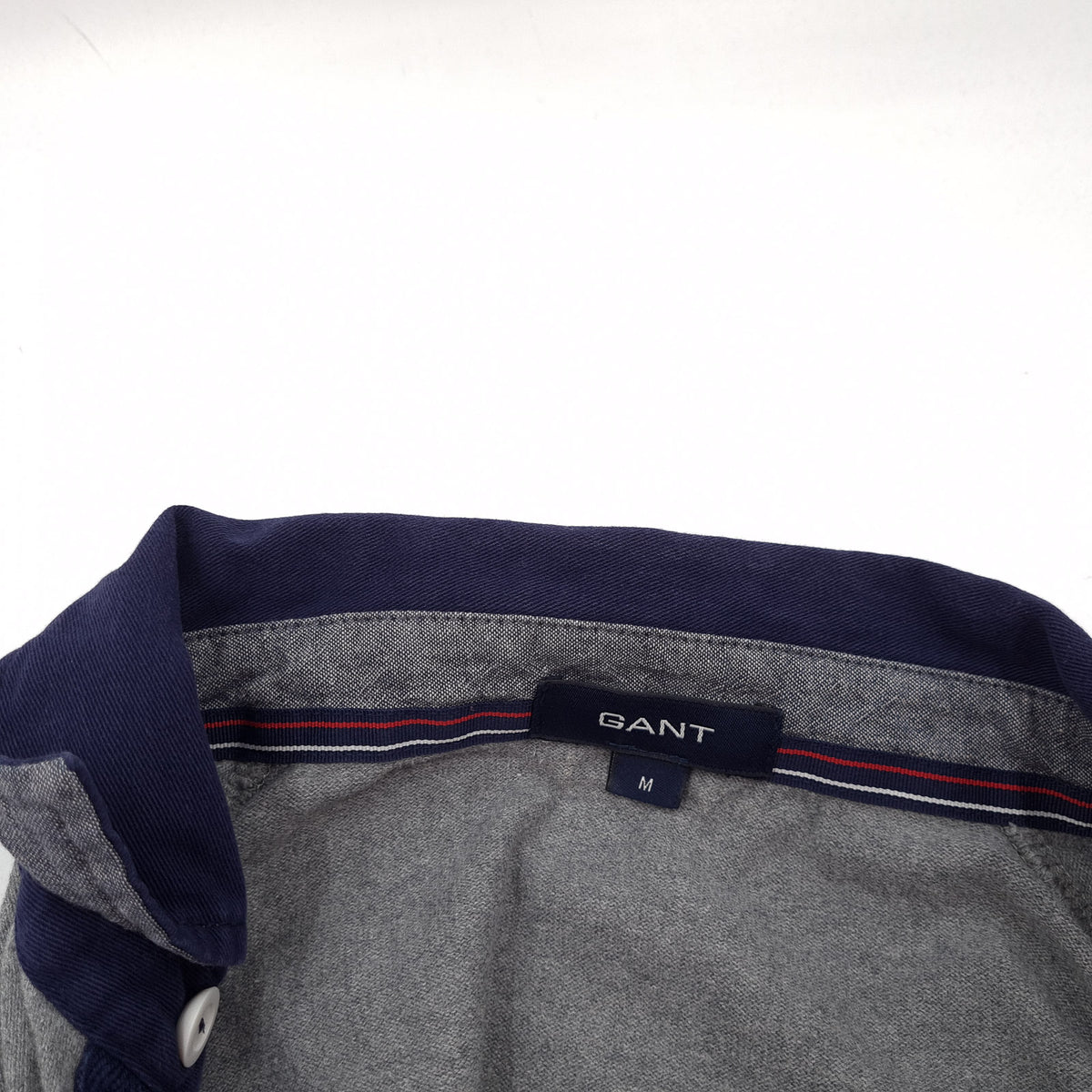 Gant Vintage Mens Sweatshirt Grey Cotton Classic Jumper Crew Sweat Casual Size M, detail view 2, image 4 of 7