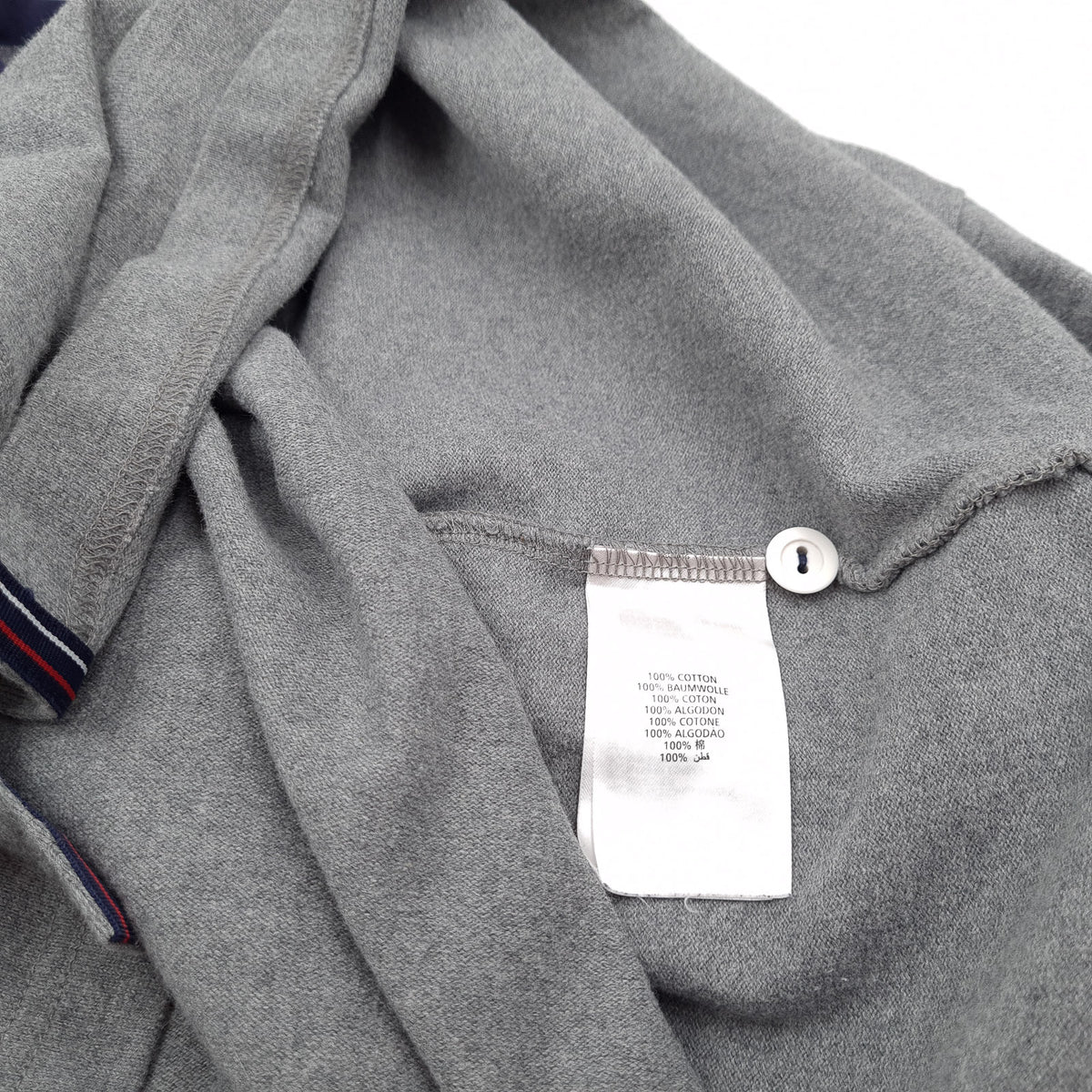 Gant Vintage Mens Sweatshirt Grey Cotton Classic Jumper Crew Sweat Casual Size M, detail view 4, image 6 of 7