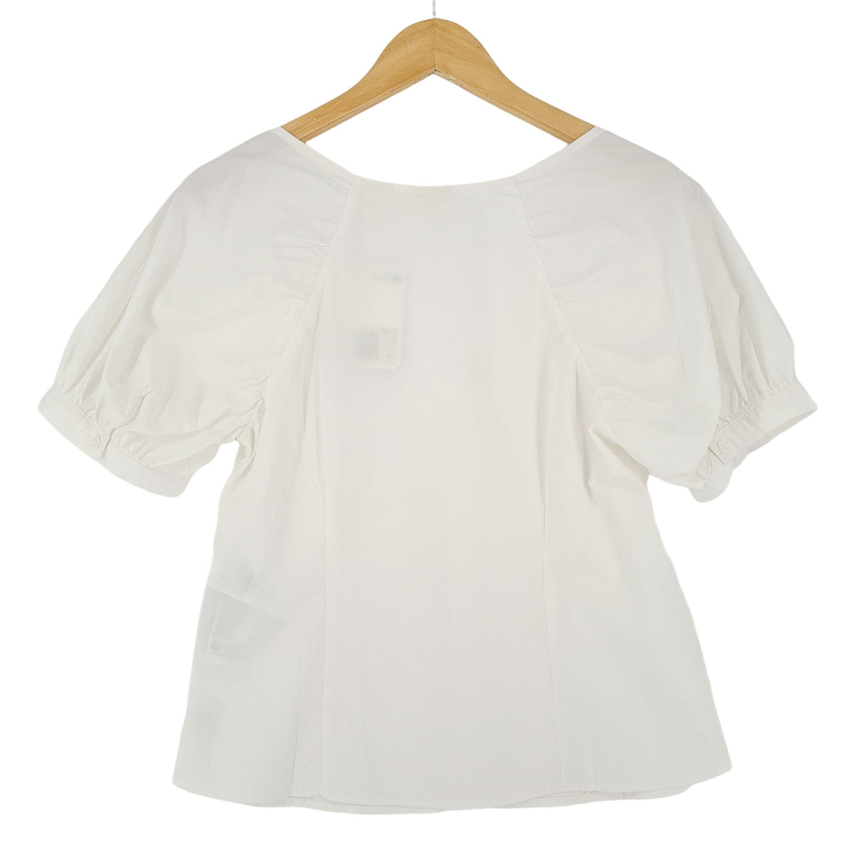 Levi's Blouse White Cotton Smart Top Elegant Office Workwear Women Size XS, detail view 1, image 3 of 10