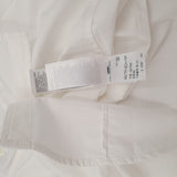Levi's Blouse White Cotton Smart Top Elegant Office Workwear Women Size XS, detail view 7, image 9 of 10