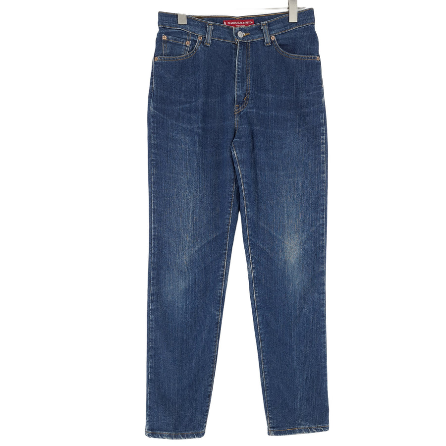 Vintage Levi's jeansy 512 klasyczne slim Damskie elastyczne proste rozmiar W30 L32