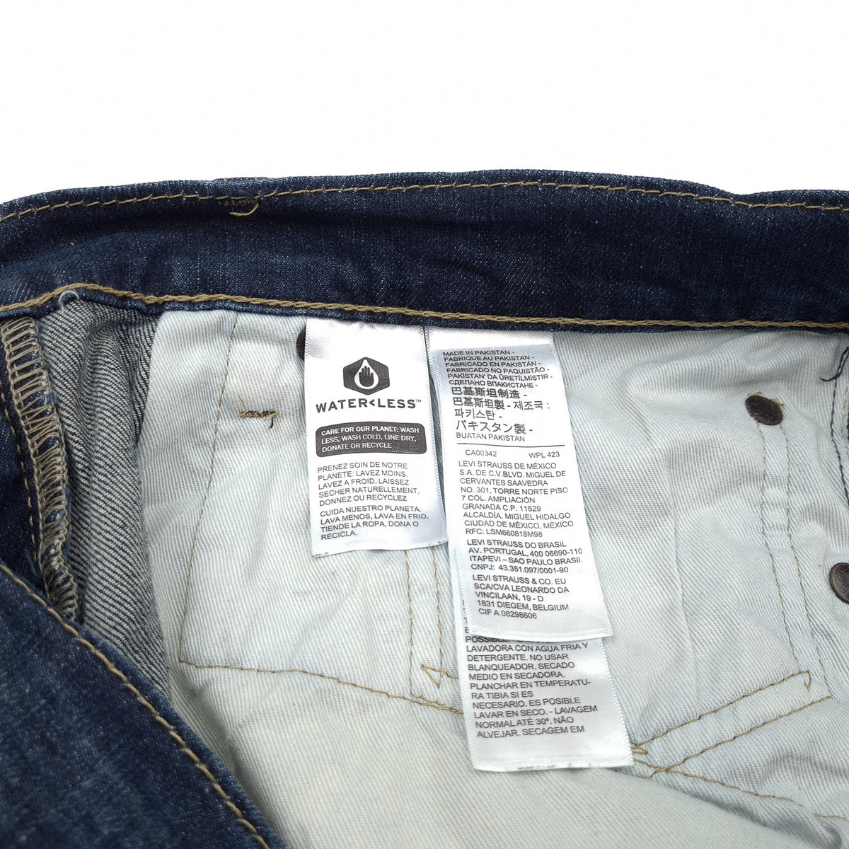 Levi's Jeans 511 Men Stretch Slim Straight Size W34 L32, detail view 6, image 8 of 10