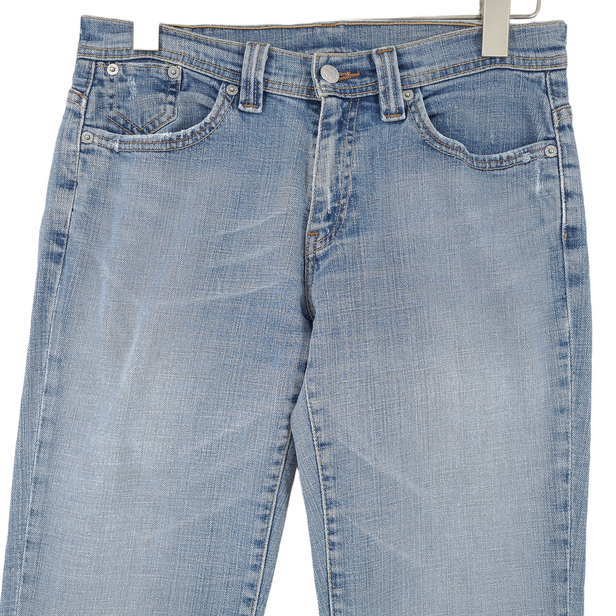 Vintage Levi's Jeans 524 Men Stretch Slim Straight Size W31 L32, back view, image 2 of 6
