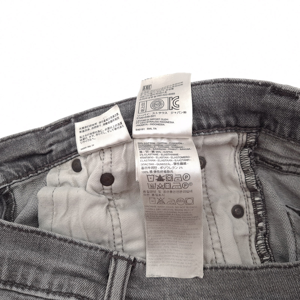 Levi's Jeans 511 Men Stretch Slim Straight Size W31 L32, detail view 6, image 8 of 9