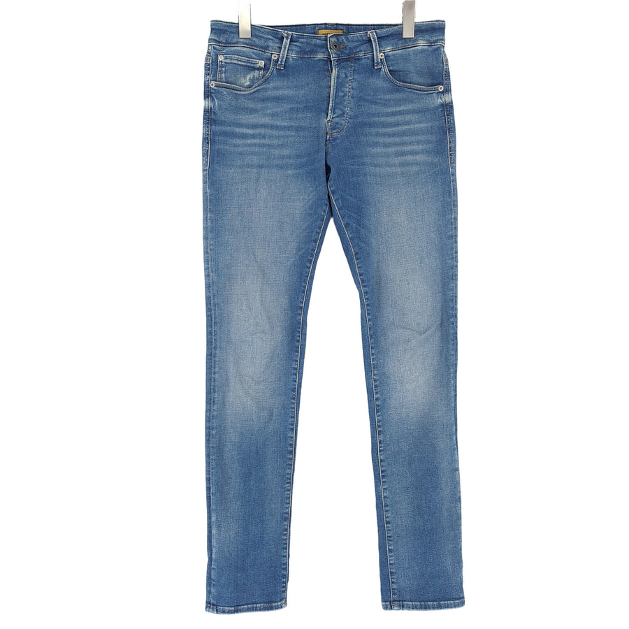 Jack & Jones Jeans Glenn Herren Stretch Slim Fit Skinny Fit Größe W32 L34