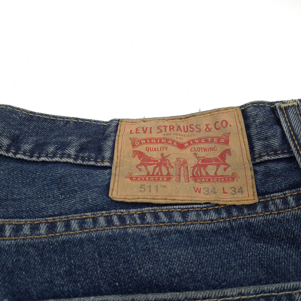 Levi's Jeans 511 Men Slim Straight Size W34 L34, detail view 3, image 5 of 9