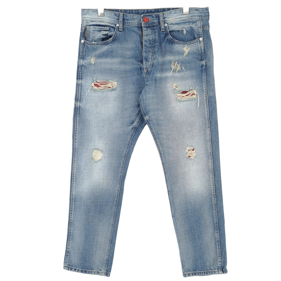 Jack & Jones Jeans Erik Herren Regular Fit Tapered Größe W34 L30