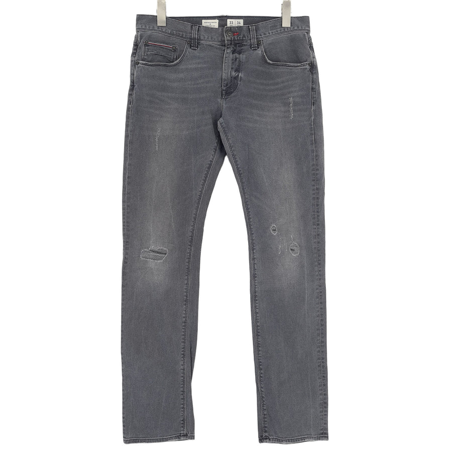 Tommy Hilfiger jeans Denton Uomo elasticizzato regolare dritto taglia W33 L34