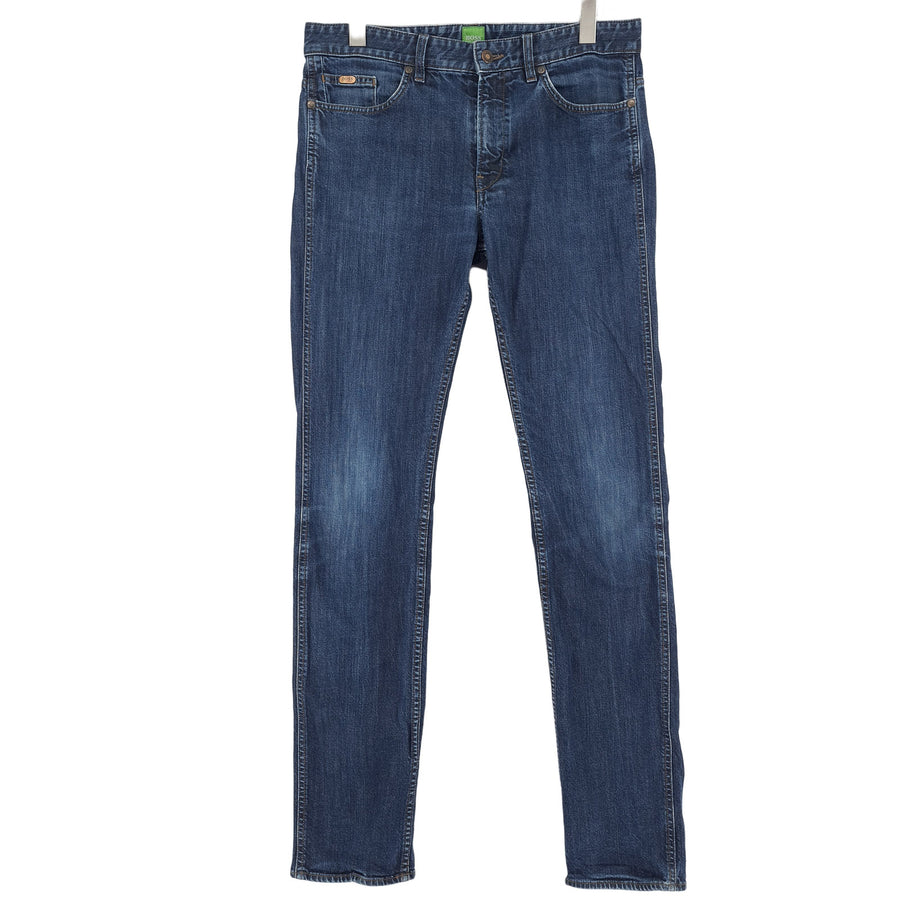 Vintage Hugo Boss Jeans Skinny Green Label Men Stretch Slim Size W33 L36