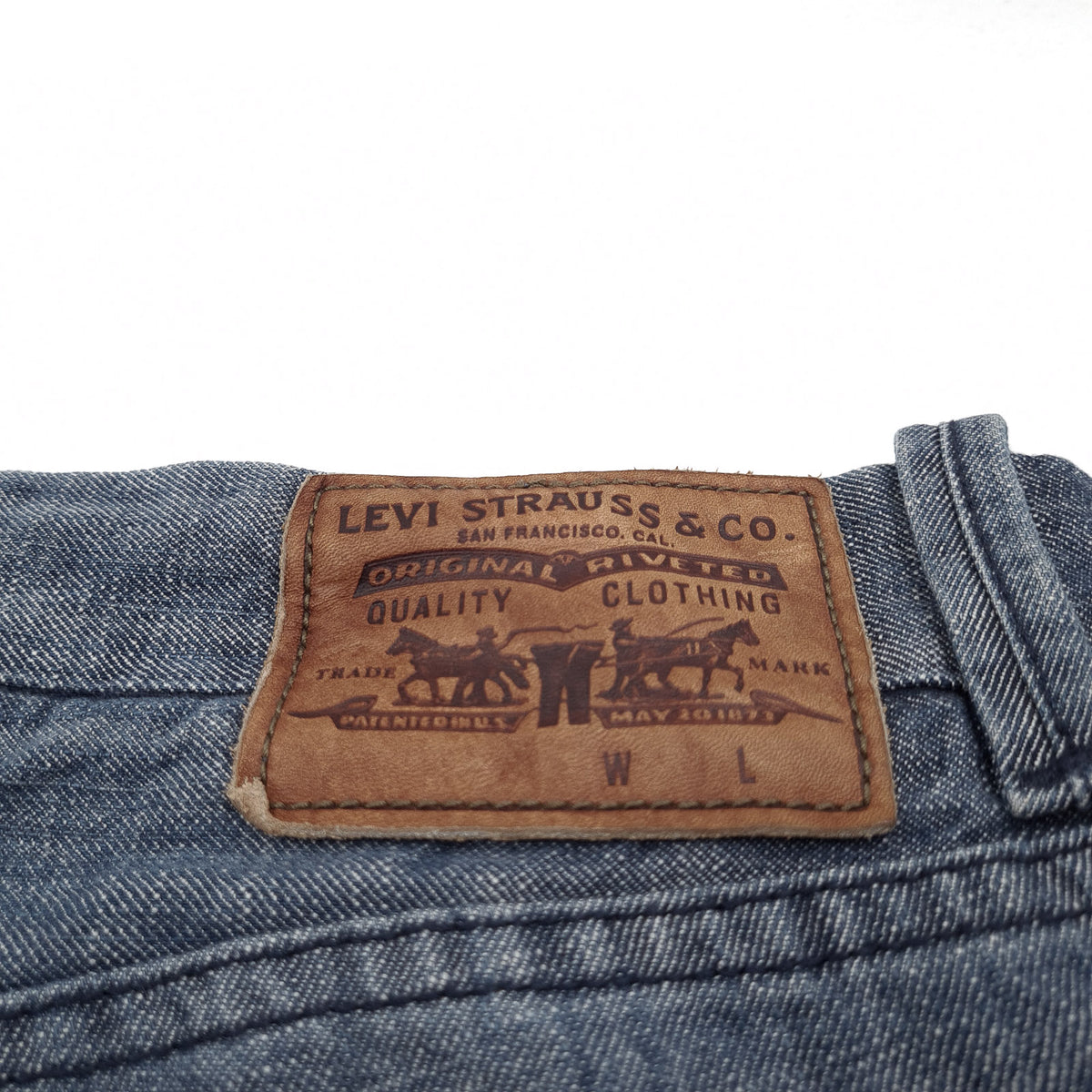 Vintage Levi's Jeans Men Regular Straight Size W34 L30, detail view 3, image 5 of 8