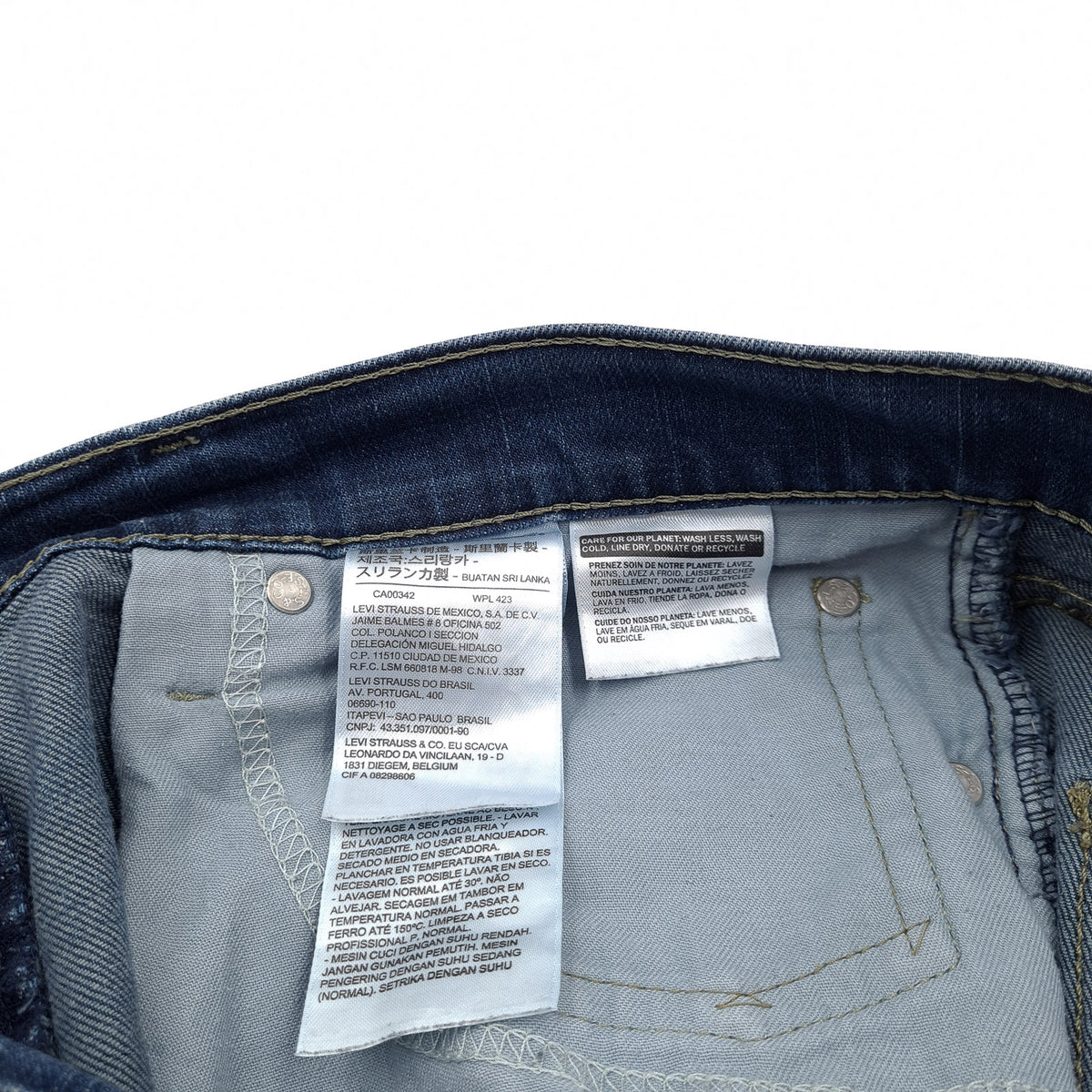 Levi's Jeans 511 Men Stretch Slim Straight Size W32 L34, detail view 5, image 7 of 9