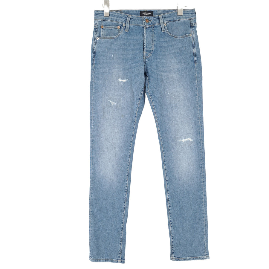 Jack & Jones Jeans Glenn Herren Stretch Slim Fit Skinny Fit Größe W30 L32