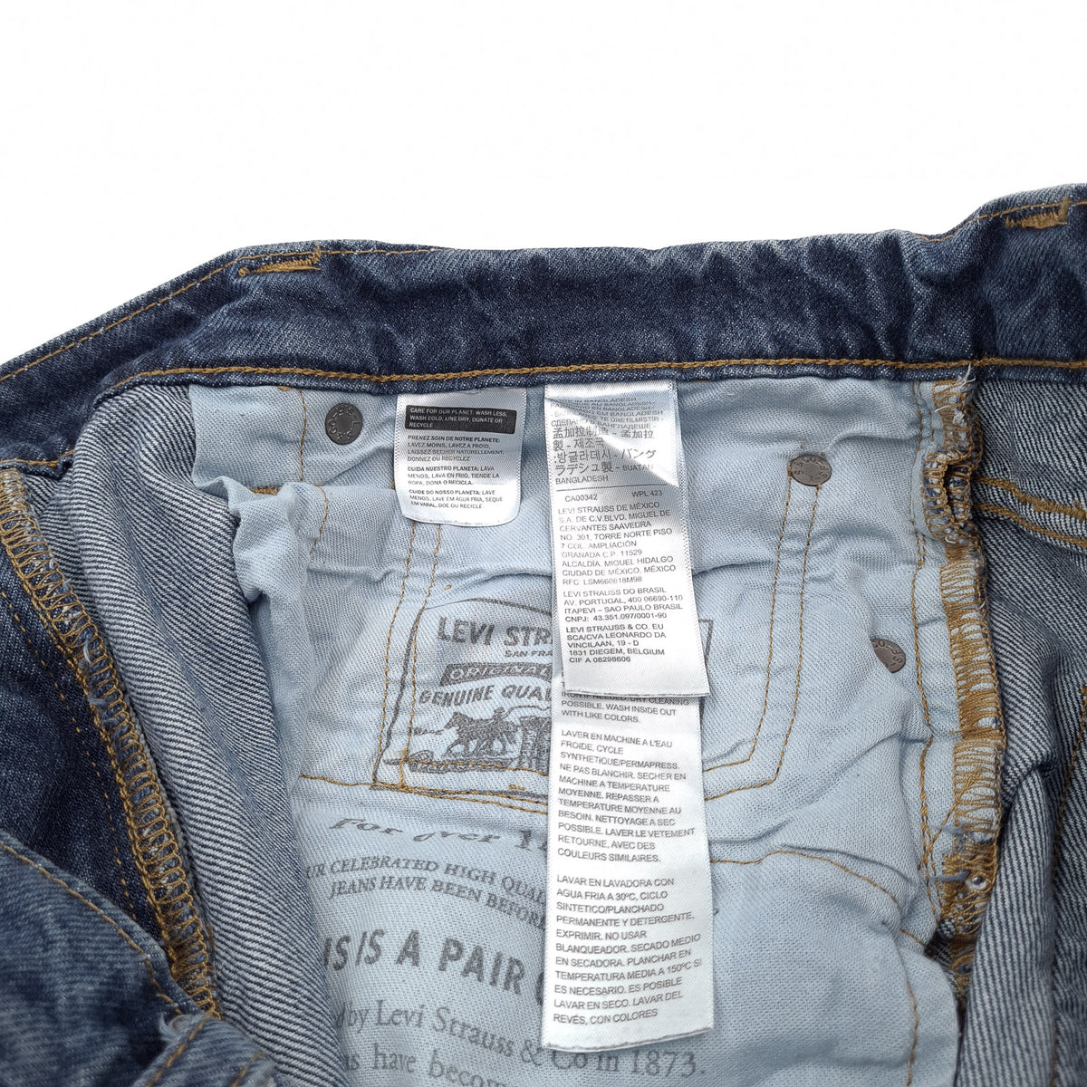 Levi's Jeans 511 Men Stretch Slim Straight Size W36 L34, detail view 5, image 7 of 9