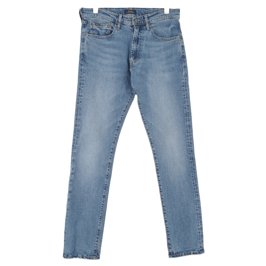 Vintage Polo Ralph Lauren jeans Uomo elasticizzato regolare dritto taglia W30 L34