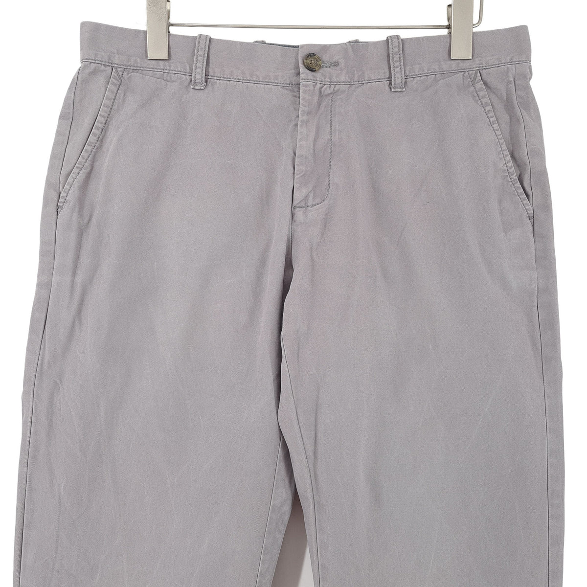 Vintage Tommy Hilfiger Men Chino Pants Trousers Stretch Size W33 L34, back view, image 2 of 8