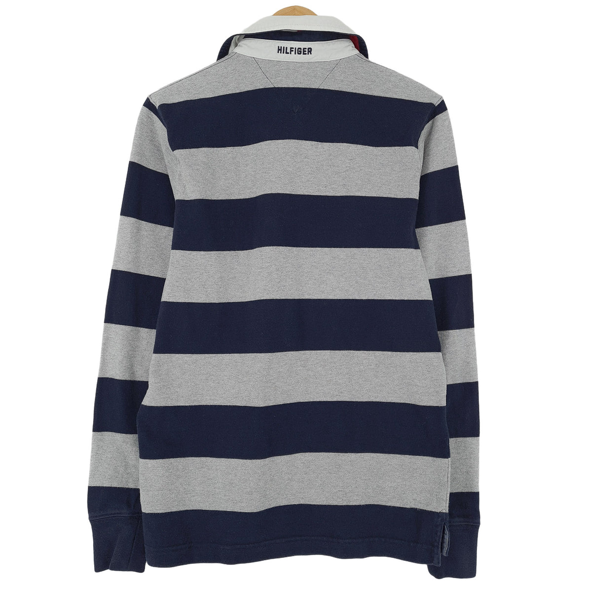 Tommy Hilfiger Vintage Mens Sweatshirt Striped Jumper Crew Sweat Casual Size S, detail view 1, image 3 of 6