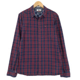 Tommy Hilfiger Vintage Mens Shirt Plaid Button Up Casual Everyday Classic Size M, front view, image 1 of 8