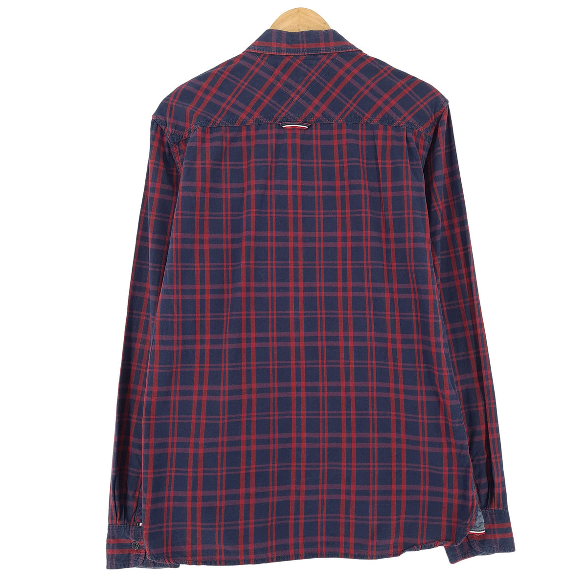 Tommy Hilfiger Vintage Mens Shirt Plaid Button Up Casual Everyday Classic Size M, detail view 1, image 3 of 8