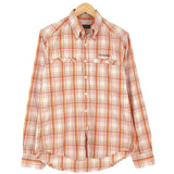 Vintage Schoffel Mens Shirt Plaid Button Up Casual Everyday Classic Size S, front view, image 1 of 8