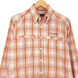 Vintage Schoffel Mens Shirt Plaid Button Up Casual Everyday Classic Size S, back view, image 2 of 8