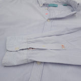 Scotch & Soda Vintage Mens Shirt Striped Cotton Button Up Casual Everyday Size L, detail view 6, image 8 of 9