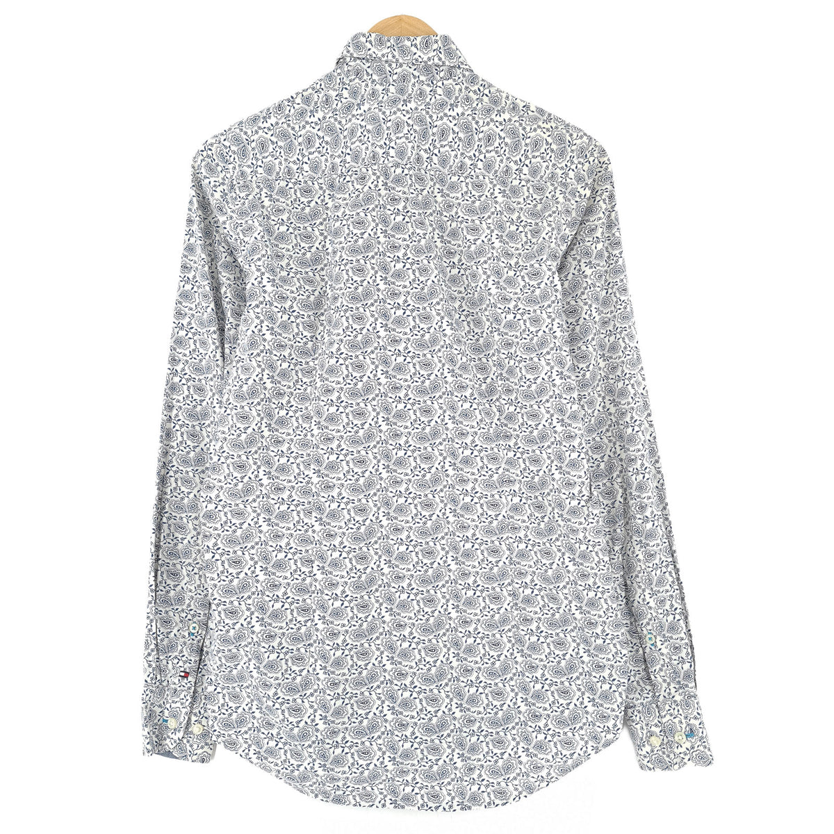 Tommy Hilfiger Vintage Mens Shirt Par Button Up Slim Fit Casual Everyday Size XS, detail view 1, image 3 of 6