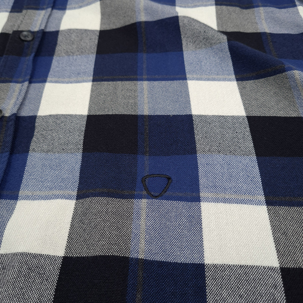 Strellson Mens Shirt Plaid Cotton Button Up Casual Everyday Classic Size L, detail view 4, image 6 of 8