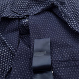 Tommy Hilfiger Vintage Mens Shirt Blue Geo Cotton Button Up Slim Fit Casual Size S, detail view 3, image 5 of 7