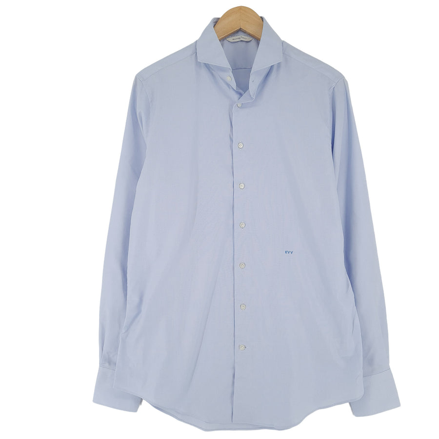 Suitsupply chemise homme coton bleu boutonné décontracté classique taille M