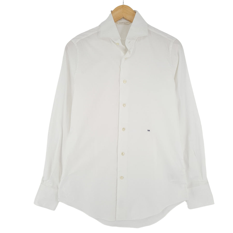Suitsupply chemise homme coton blanc boutonné décontracté classique taille 39
