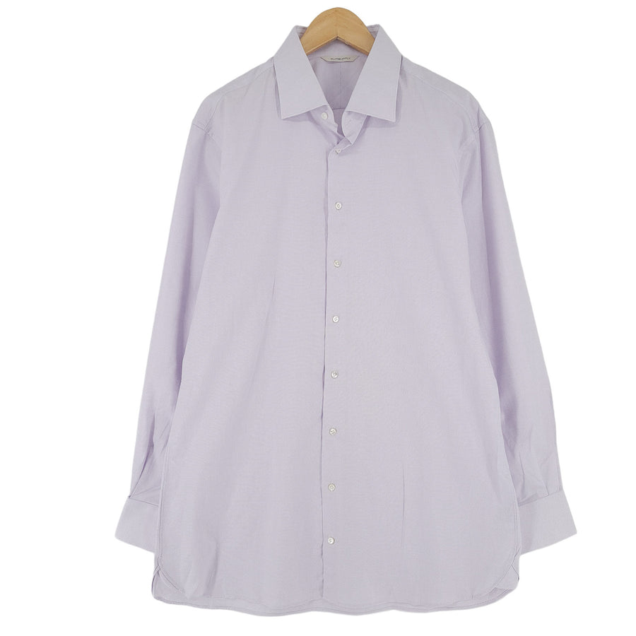 Suitsupply Vintage chemise homme violet coton à carreaux boutonné décontracté quotidien taille 45