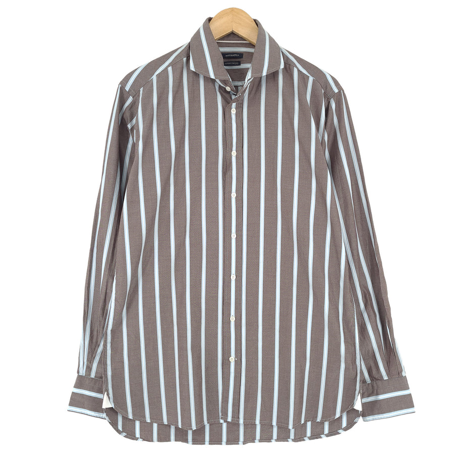 Suitsupply chemise habillée homme rayé coton business taille 40 15 3/4