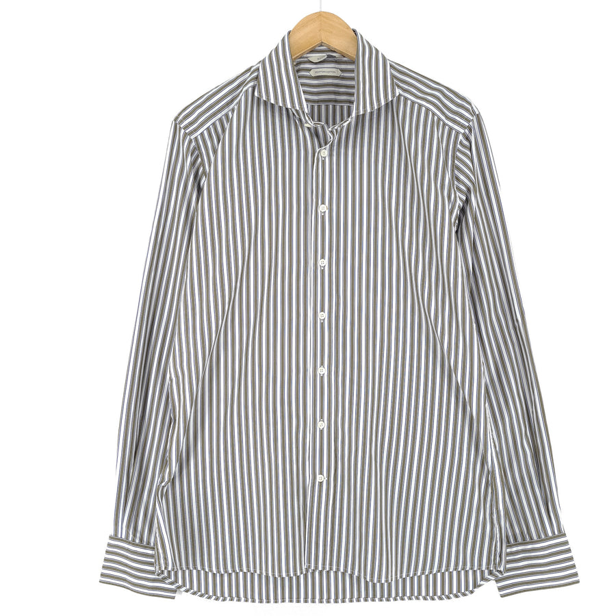 Suitsupply chemise habillée homme rayé coton business taille 16 41