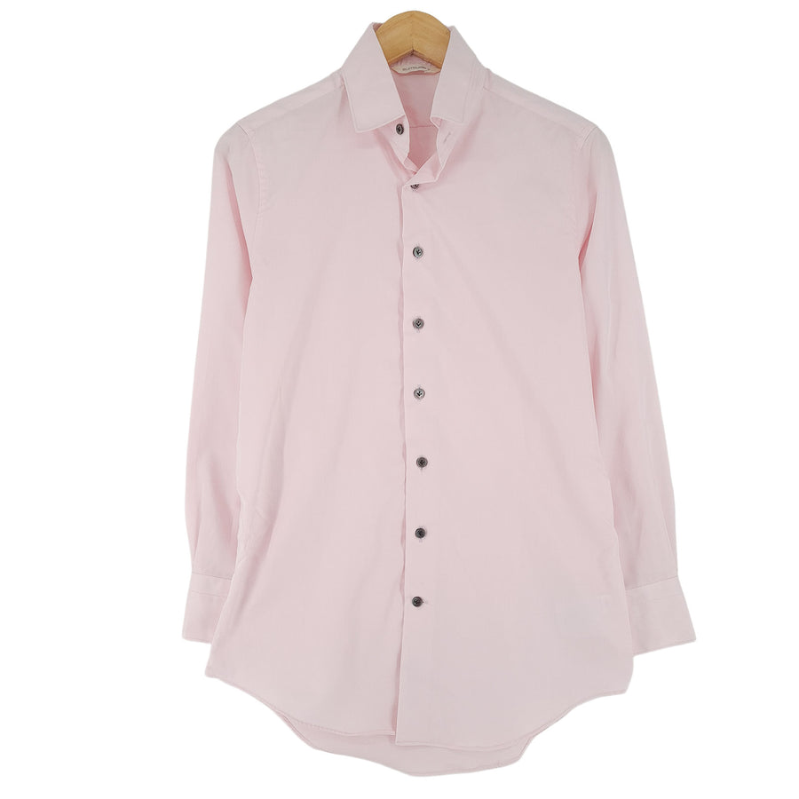Suitsupply chemise homme Pink coton boutonné coupe slim décontracté quotidien taille M
