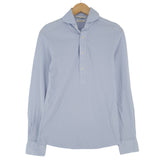 Suitsupply Mens Formal Shirt Blue Cotton Business Slim Fit Size 35 13 3/4, front view, image 1 of 7