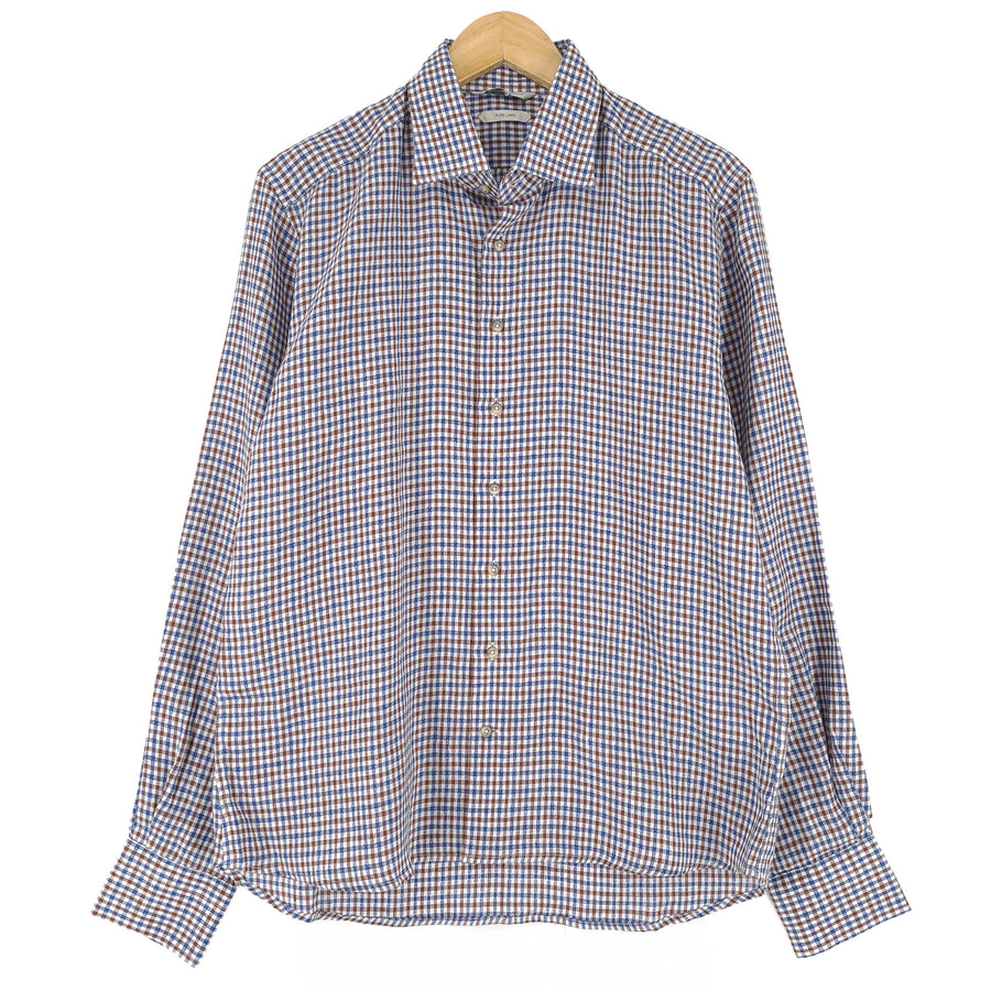 Suitsupply chemise habillée homme à carreaux lin business Button Down taille 16 41
