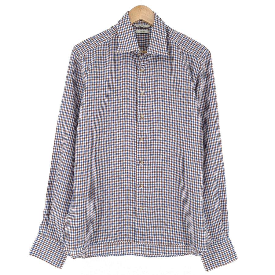 Suitsupply chemise habillée homme à carreaux lin business Button Down taille 16 41